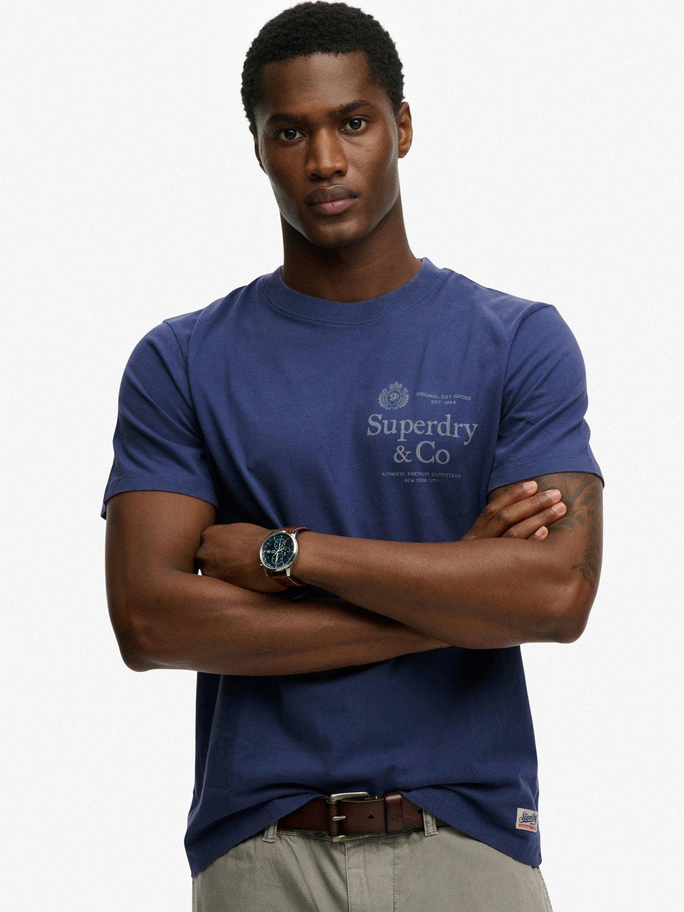 Superdry 1954 Company Relaxed T-Shirt - Blue
