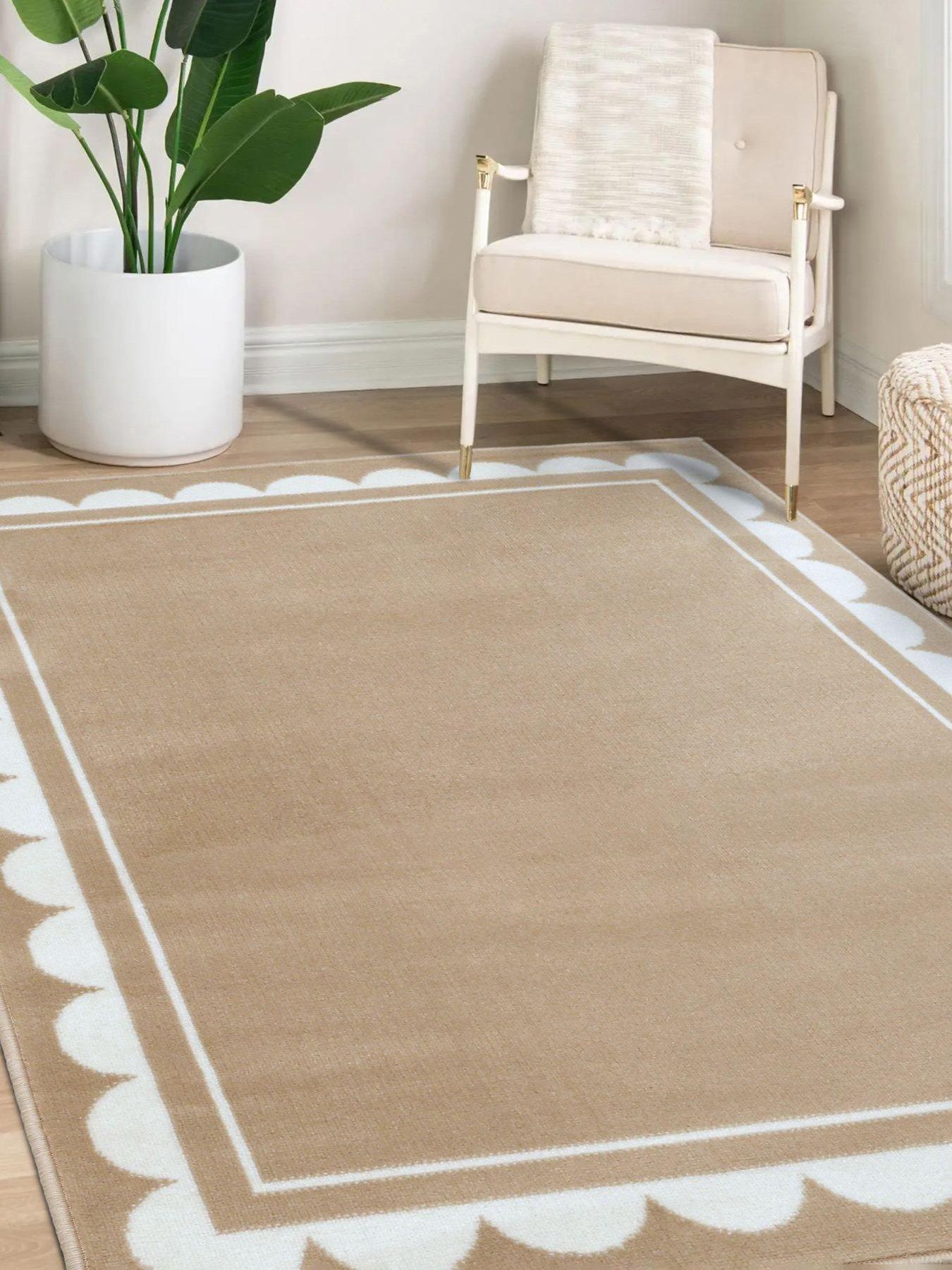 Image 1 of 4 of The Very Collection Maestro Scallop Rug 120x170 Cm