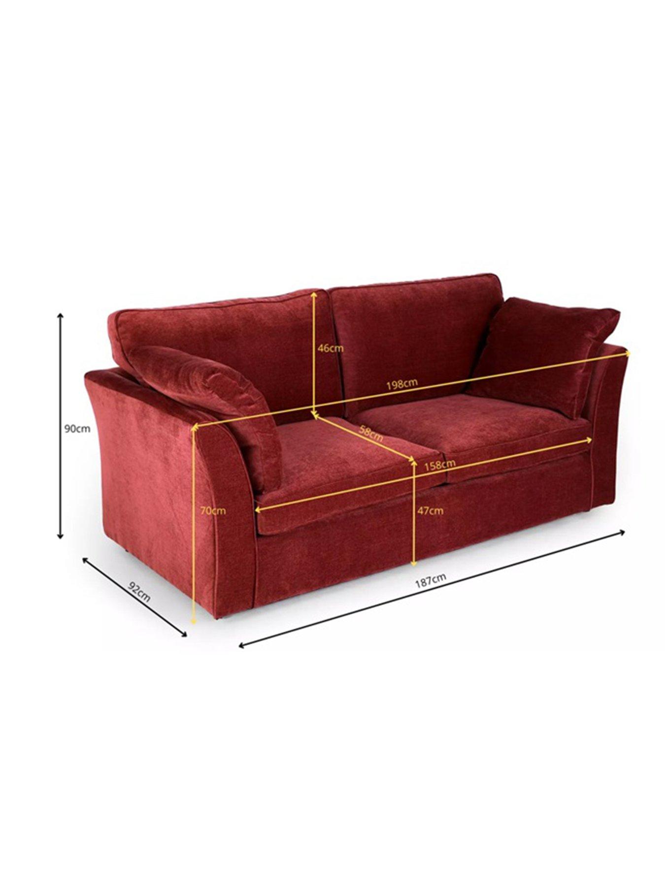 Image 7 of 7 of The Very Collection Vorina 3 Seater Sofa
