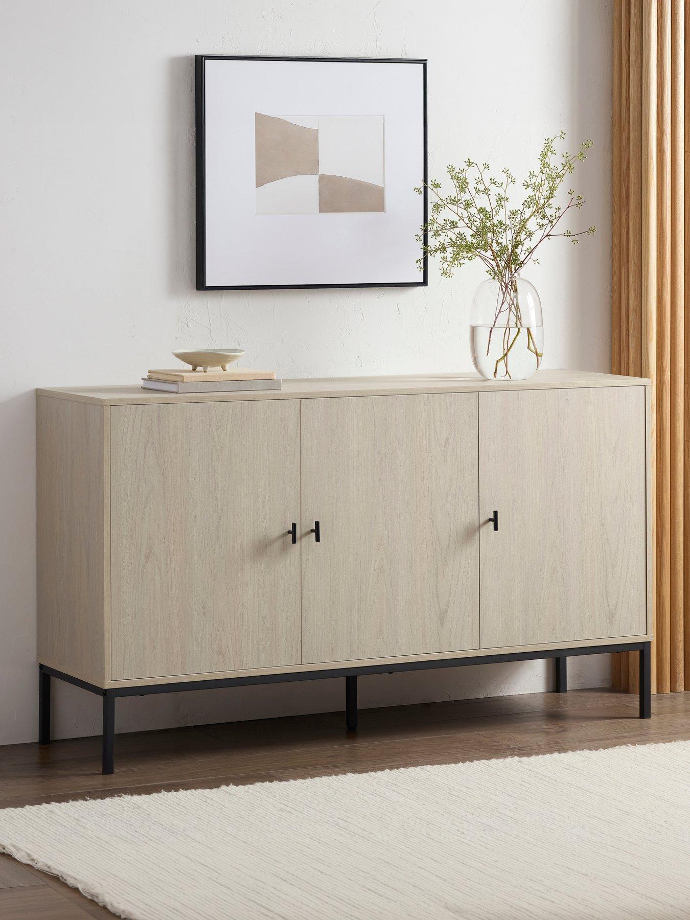 Dusk Willow Large Sideboard - Light Wood
