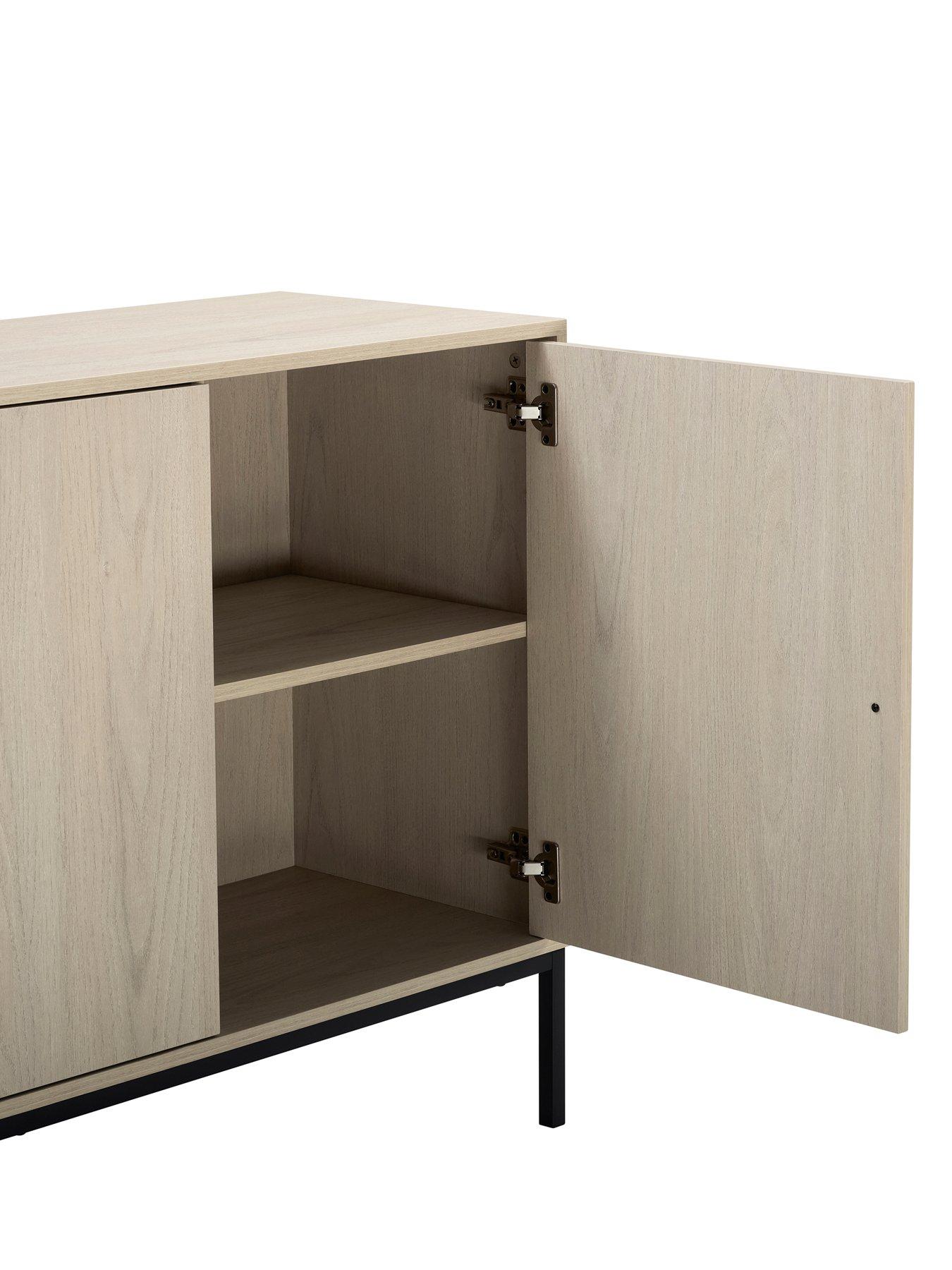 Image 6 of 7 of Dusk Willow Large Sideboard - Light Wood