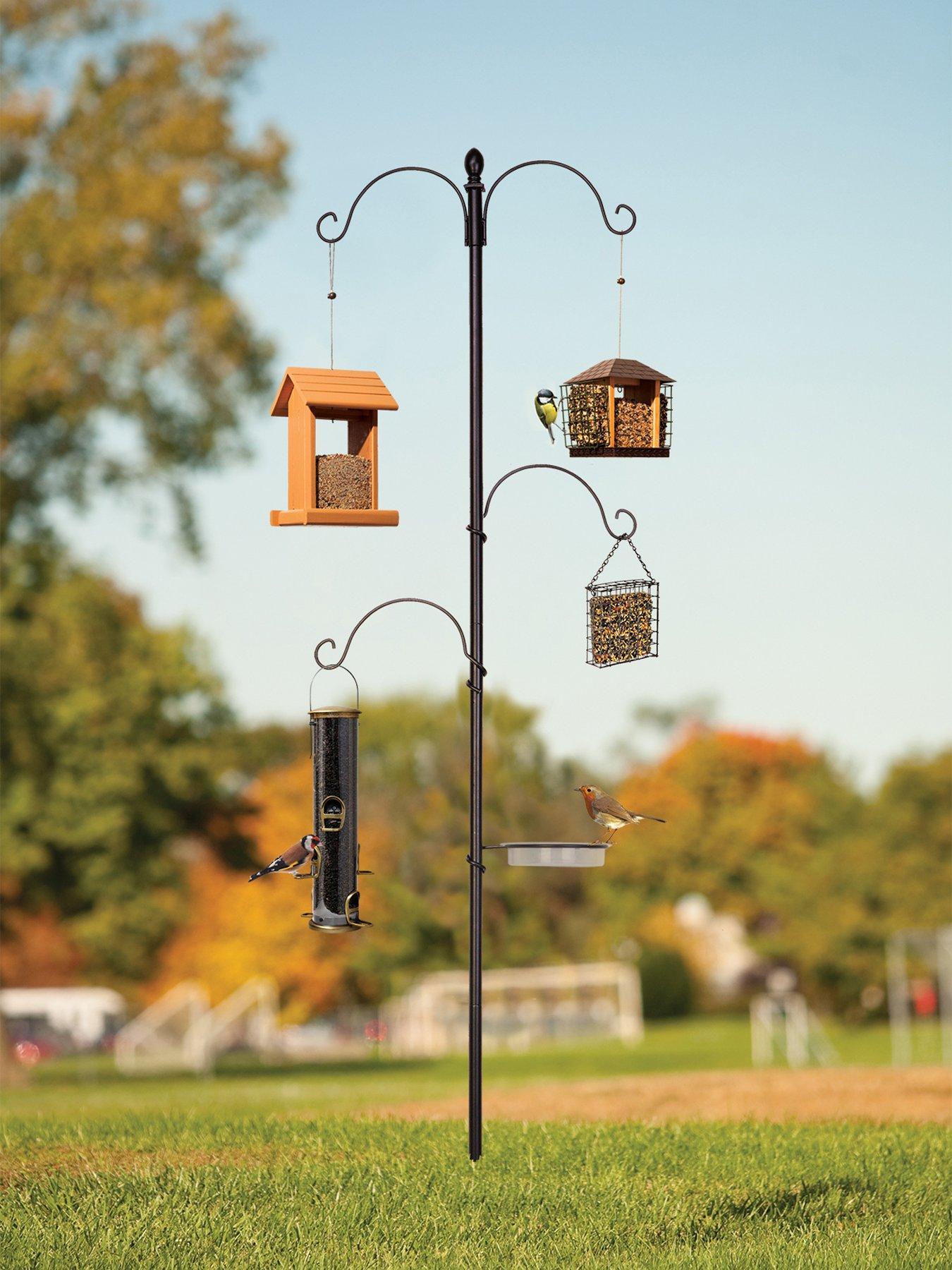 Image 1 of 3 of Panacea Essential Bird Feeding Station- Black