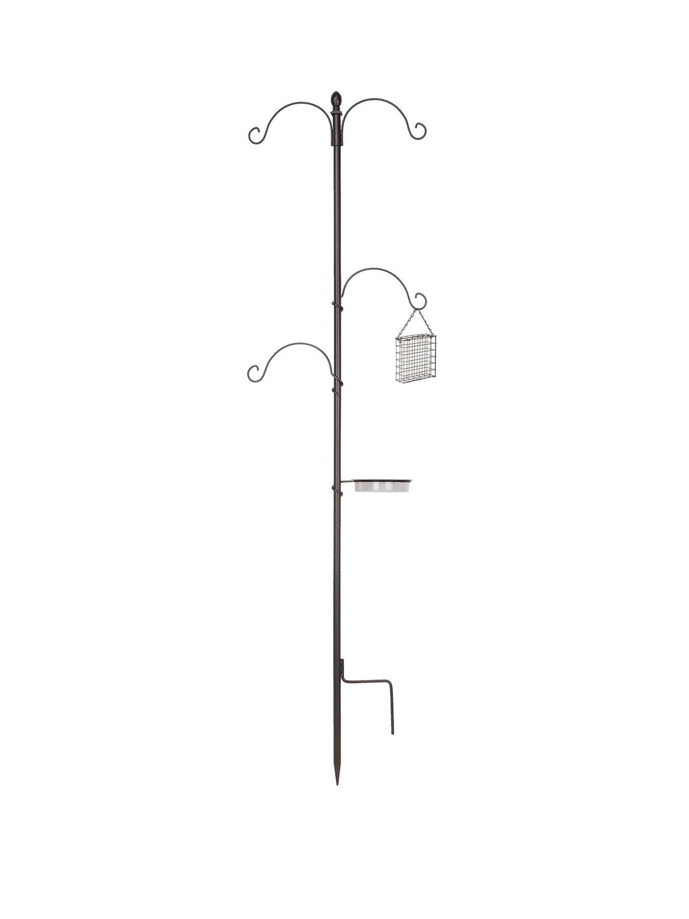 Image 2 of 3 of Panacea Essential Bird Feeding Station- Black