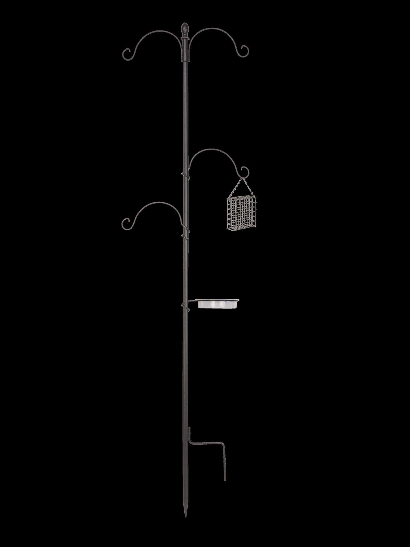 Image 3 of 3 of Panacea Essential Bird Feeding Station- Black