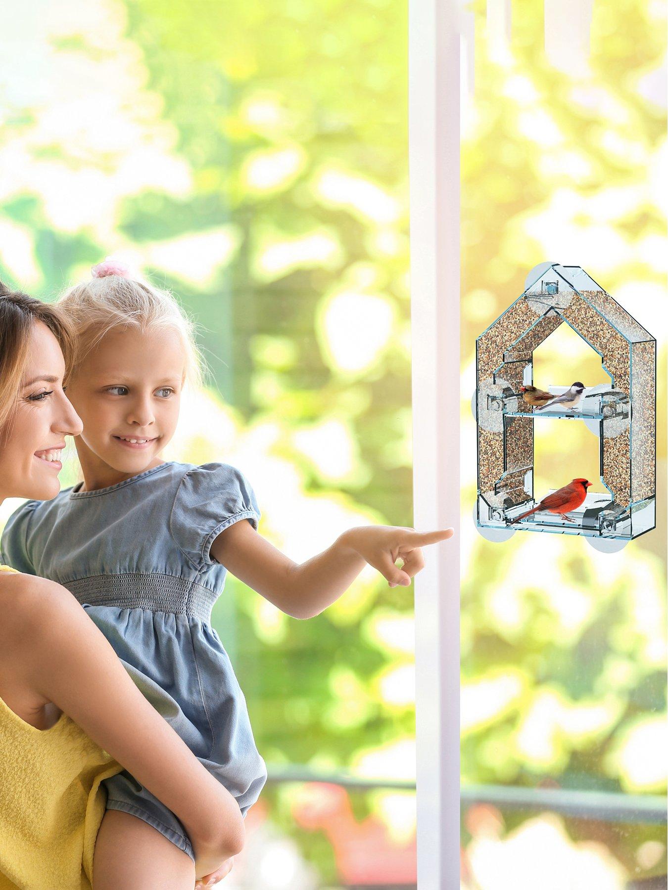 Panacea Sneak-a-Peek Window Seed Feeder