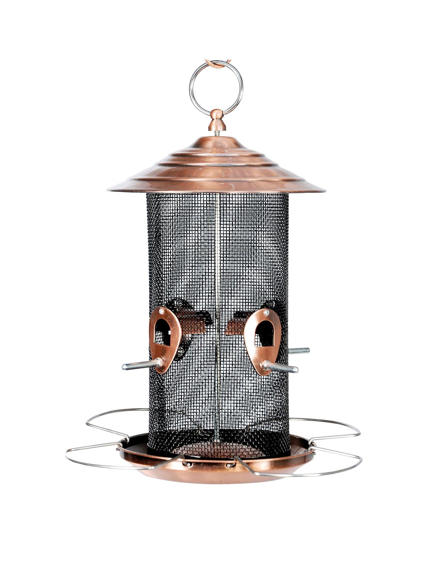 Image 2 of 4 of Panacea Brushed Copper Mixed Seed Feeder