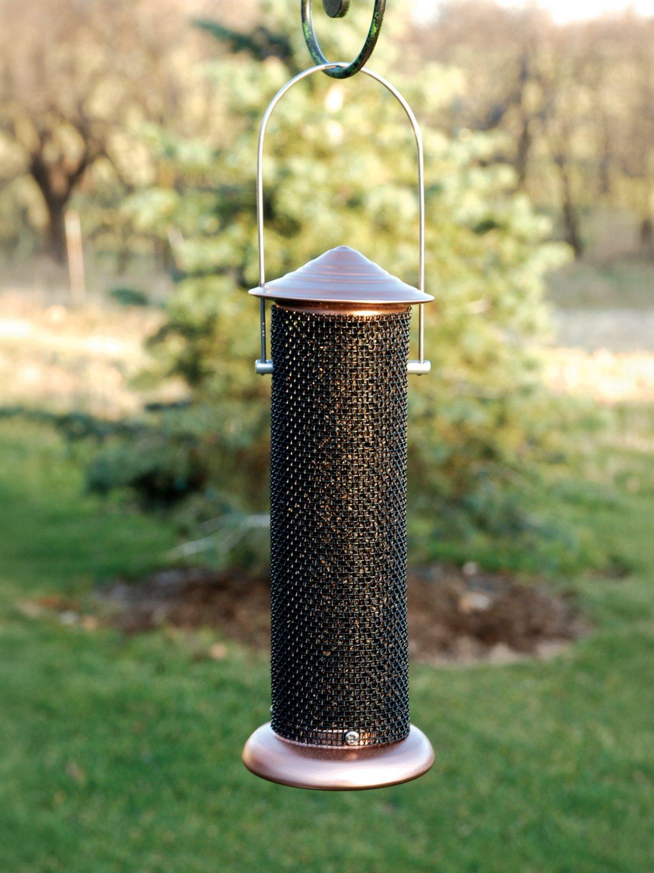 Image 1 of 2 of Panacea Brushed Copper Mini Nyjer Feeder