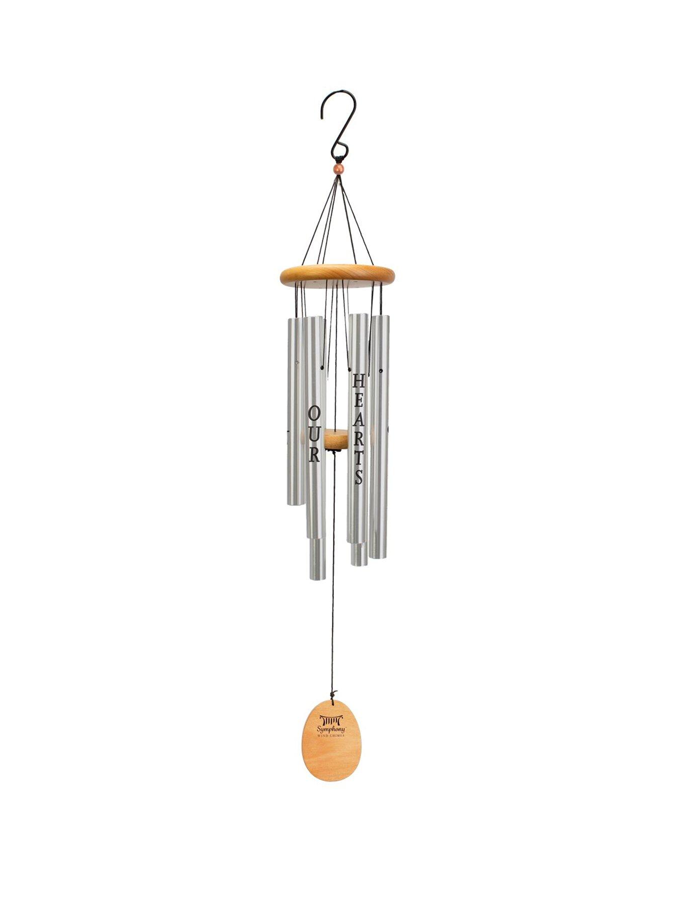 Image 2 of 3 of Panacea 91cm Memorial Wind Chime, "Always in our Hearts"