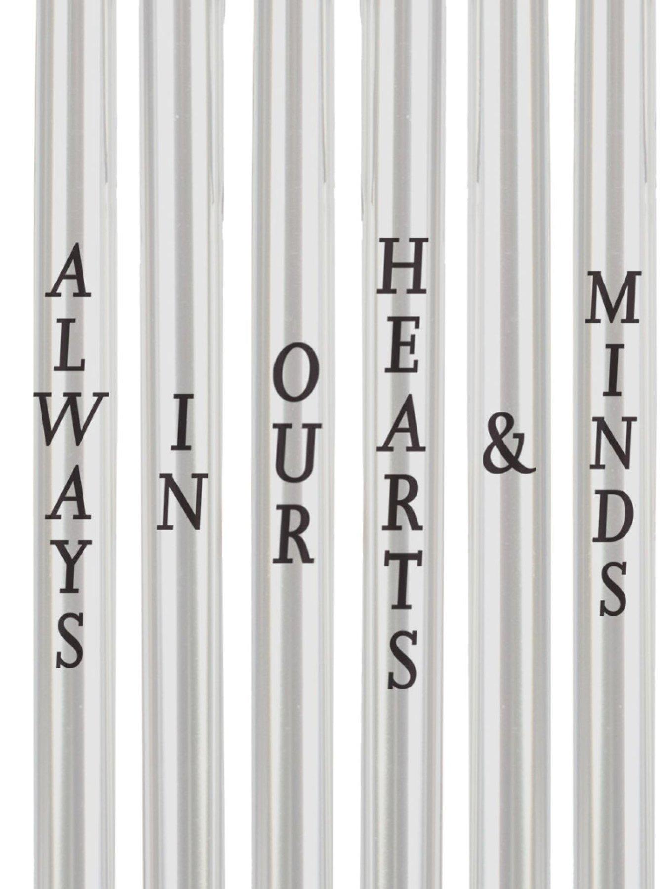 Image 3 of 3 of Panacea 91cm Memorial Wind Chime, "Always in our Hearts"