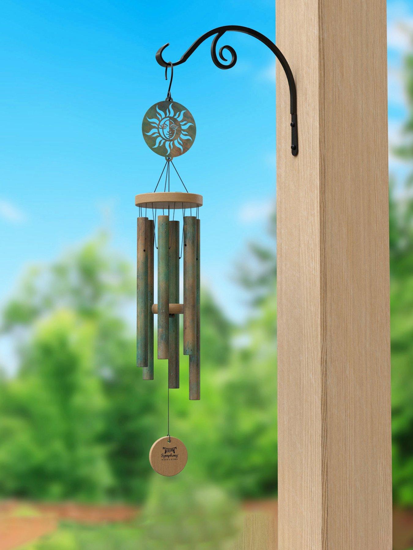 Image 1 of 2 of Panacea 81cm Aztec Sun Wind Chime