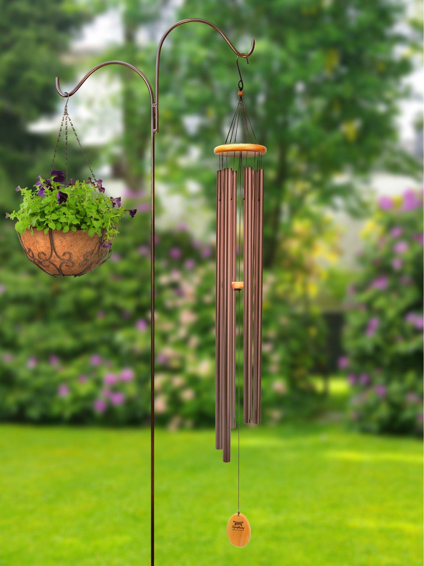 Panacea 145cm Wood & Aluminum Wind Chime- Bronze