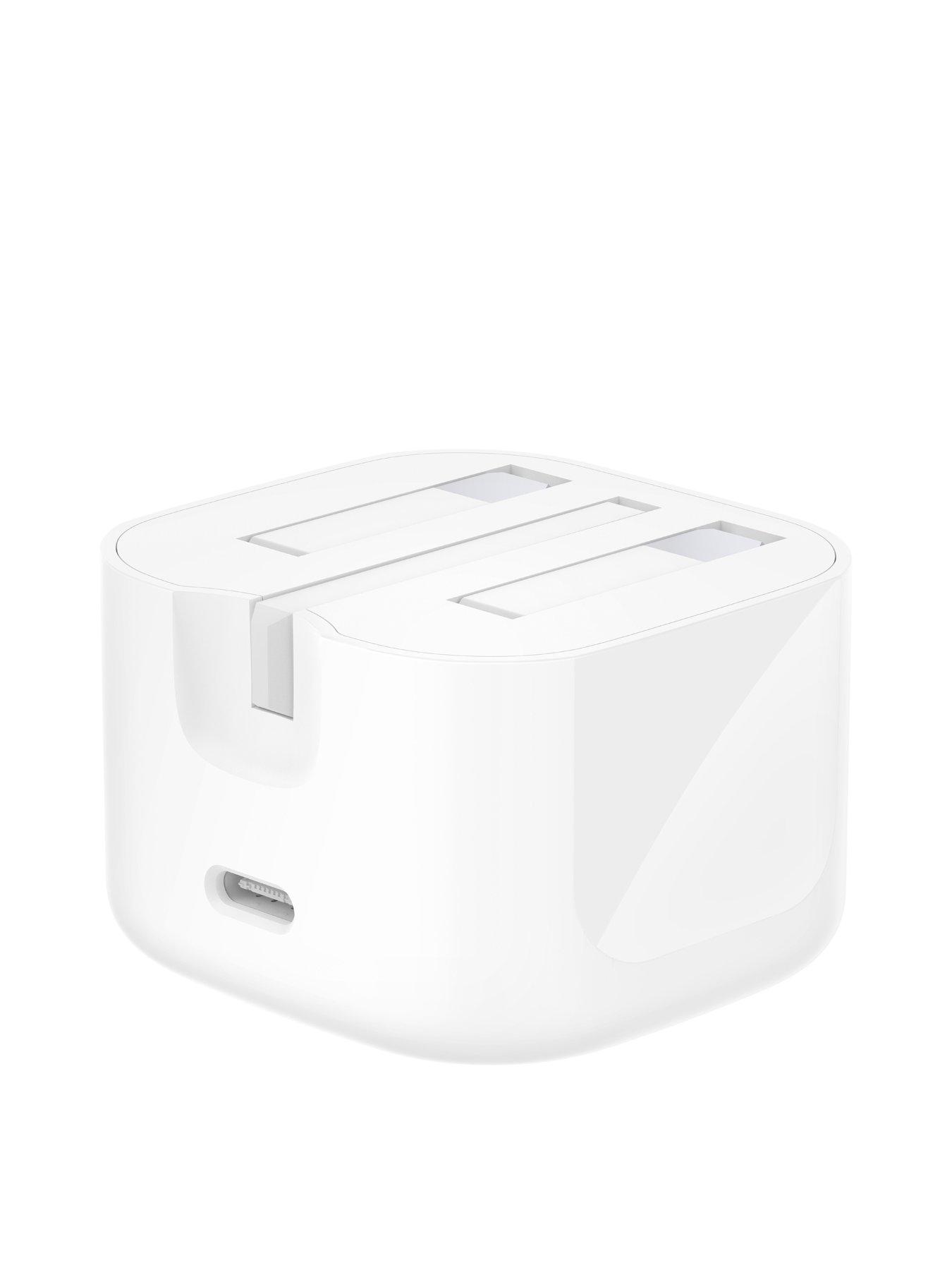 Image 2 of 6 of Belkin 30W USB-C Mains Charger, Folding Pins, White