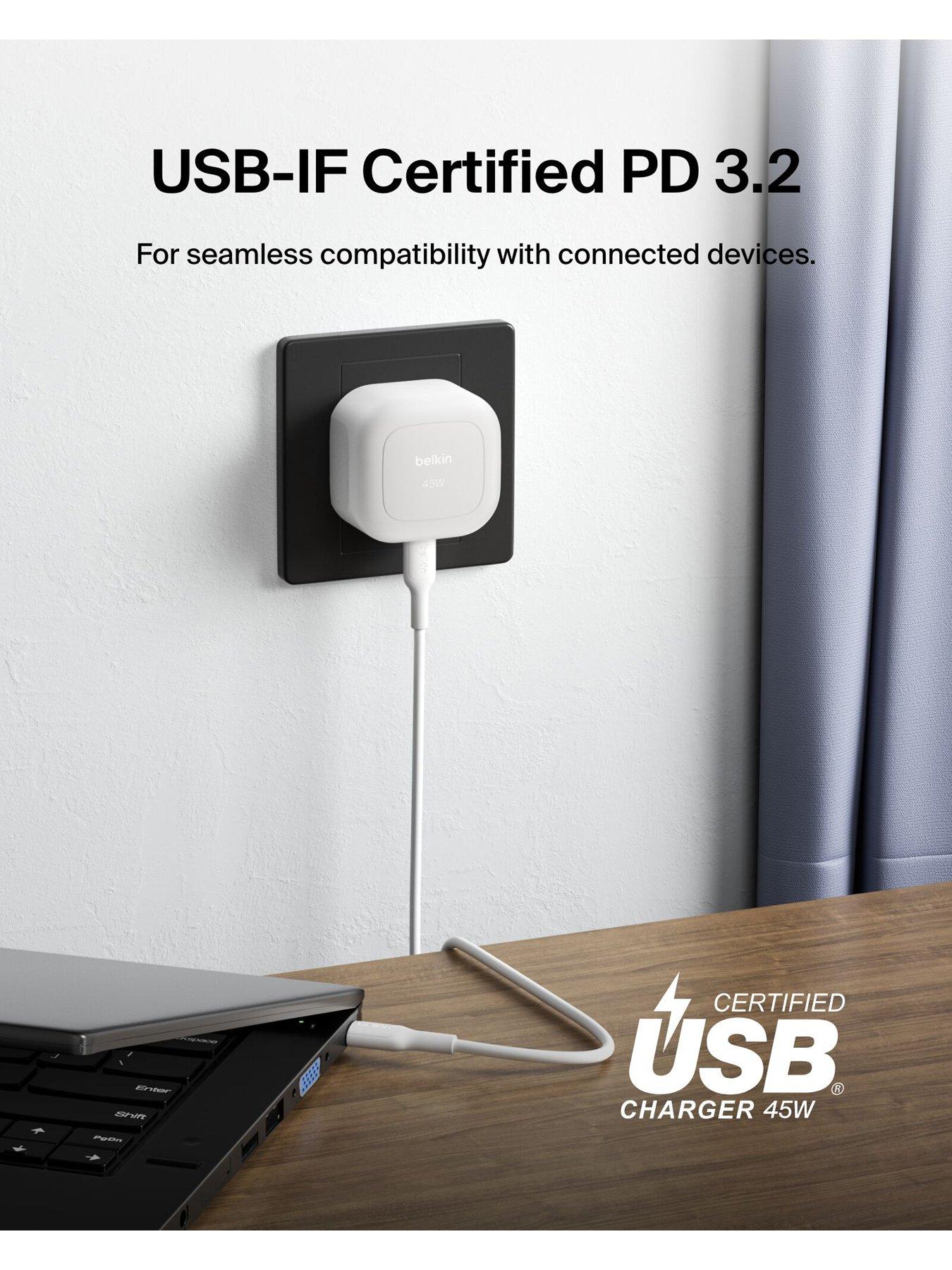 Image 5 of 6 of Belkin 45W USB-C Mains Charger