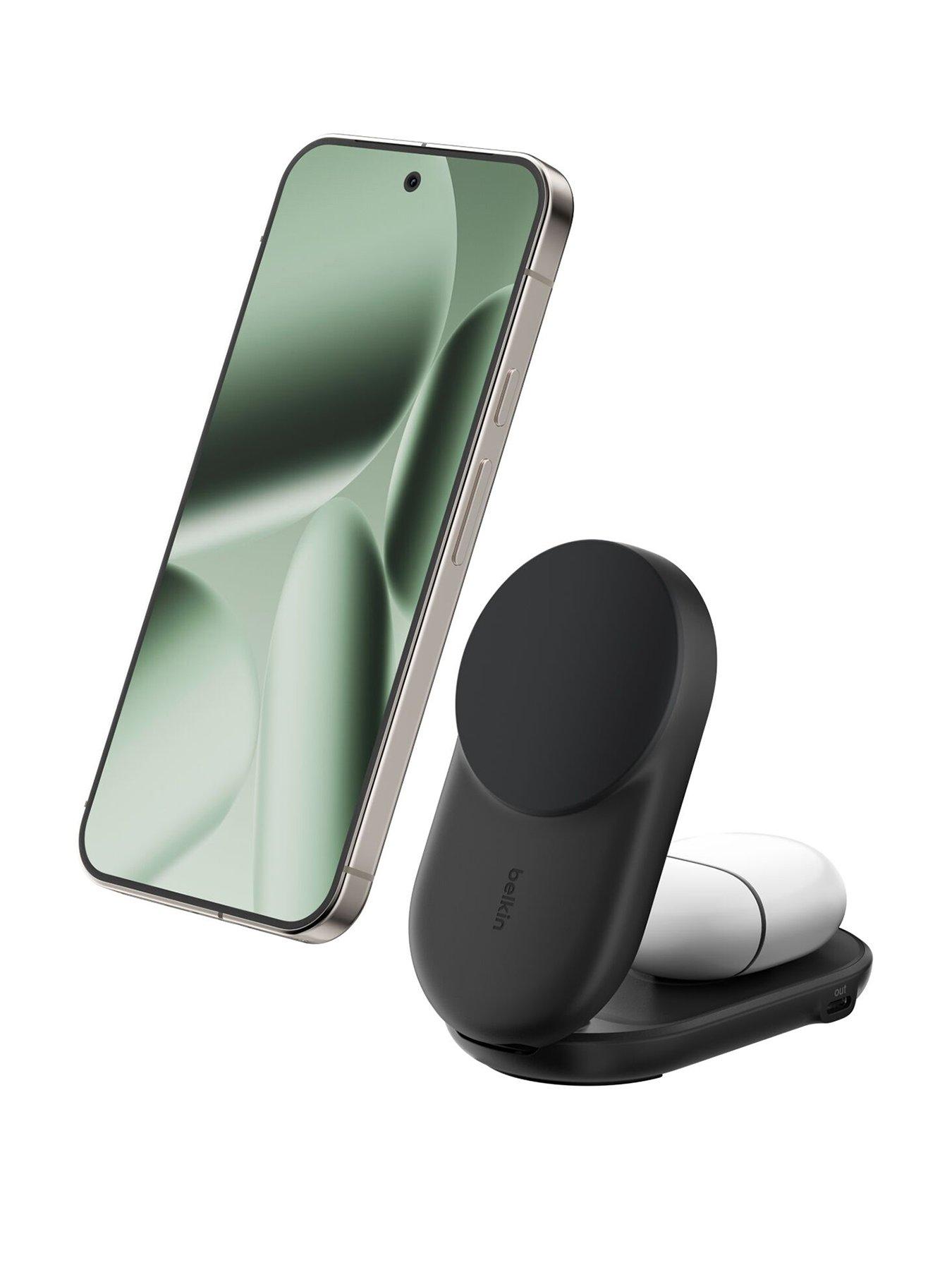 Belkin 25W Qi2 2 in 1 Folding Wireless Charger Stand