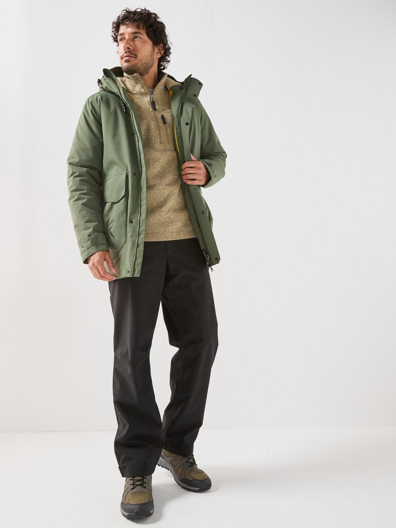 Image 3 of 6 of Craghoppers Mens Agnar Waterproof Insulated Jacket - Green