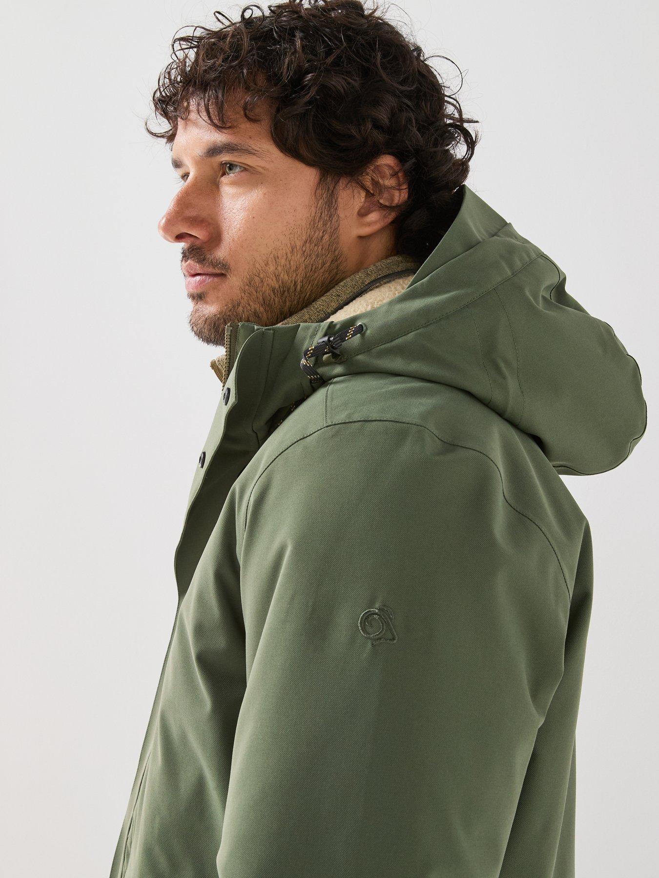 Image 6 of 6 of Craghoppers Mens Agnar Waterproof Insulated Jacket - Green