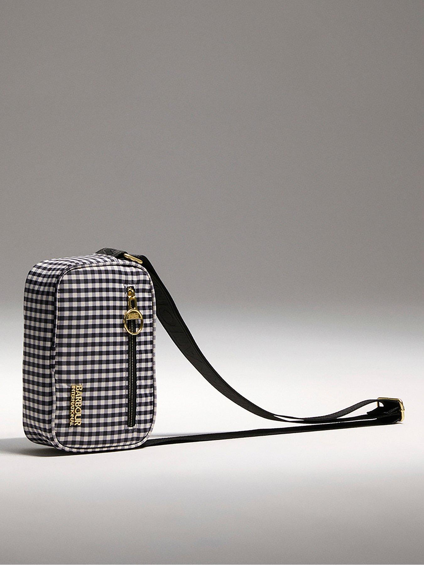 Image 4 of 4 of Barbour International Faux Fur Crossbody Bag