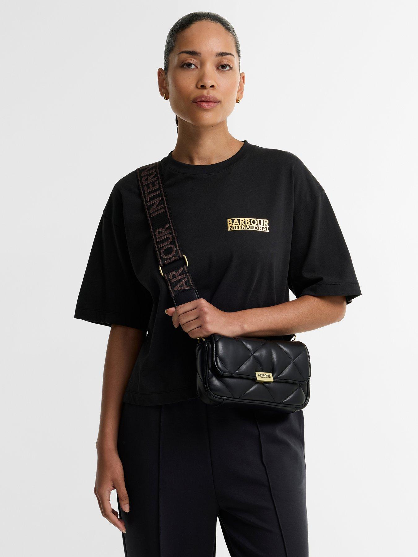 Image 2 of 3 of Barbour International Soft Quilt Mini Soho Crossbody Bag