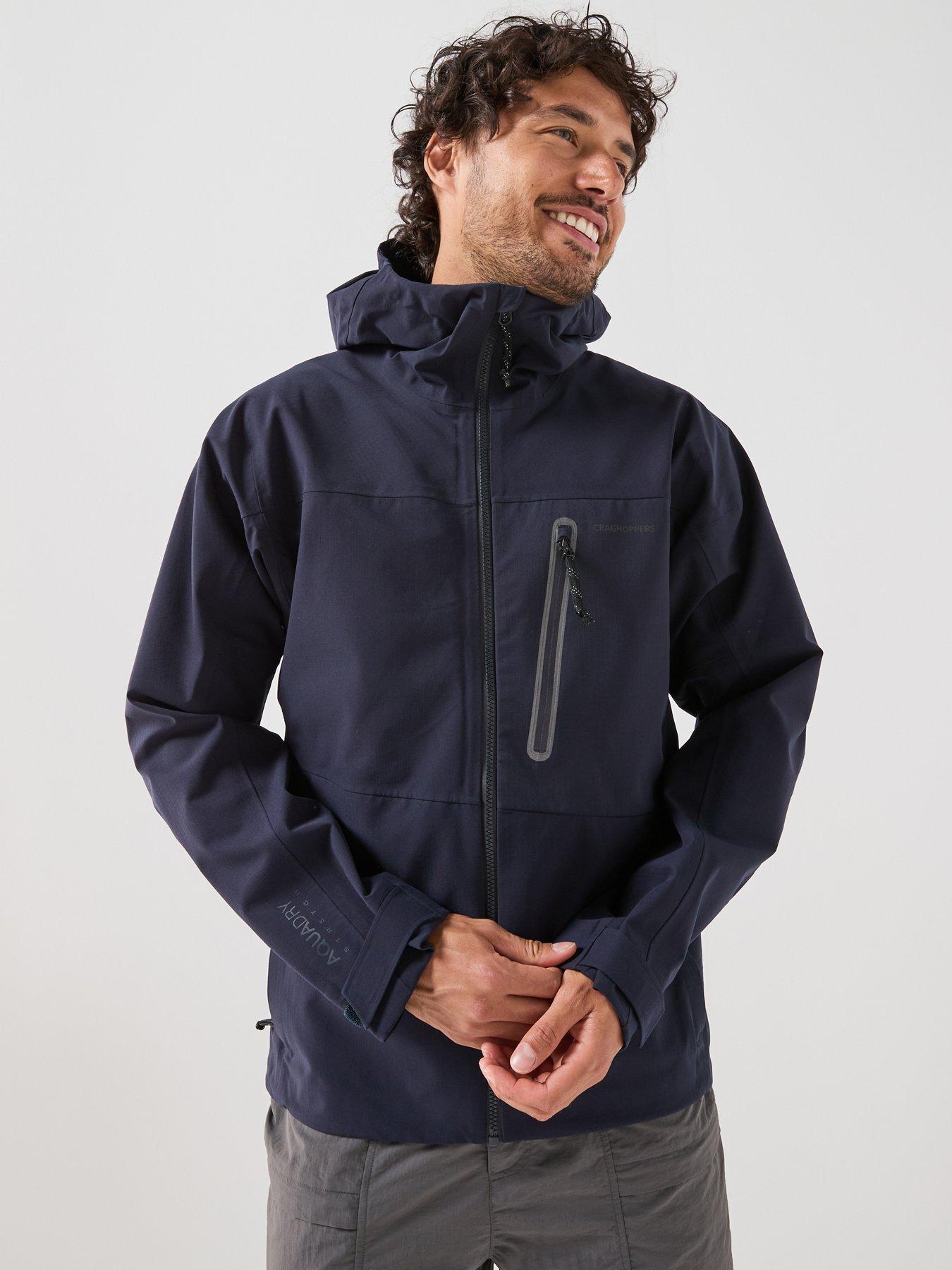 Craghoppers Mens Ari Waterproof Shell Jacket -navy