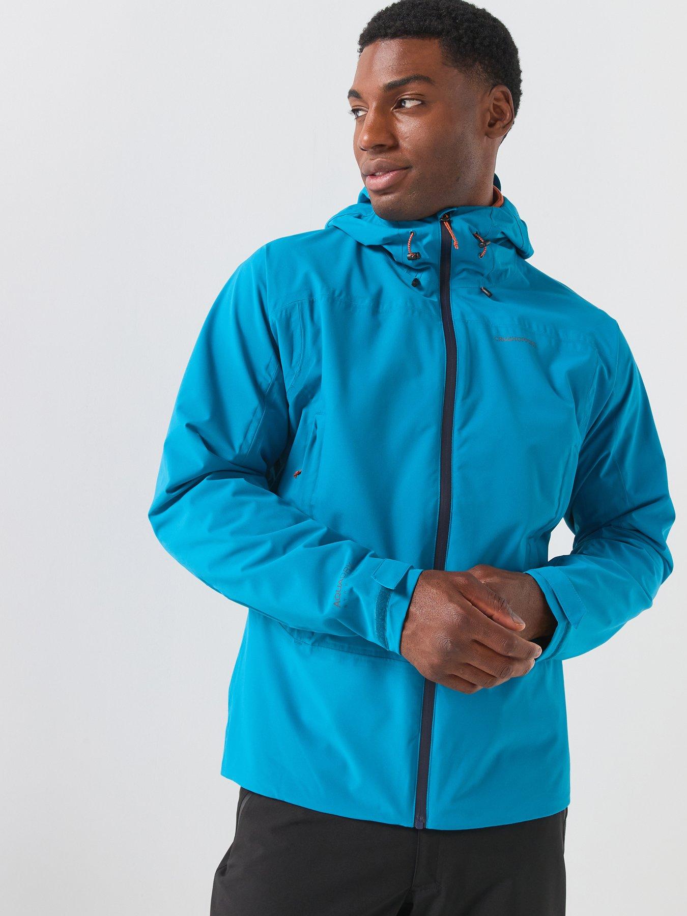Craghoppers Mens Ponsa Waterproof Shell Jacket -blue