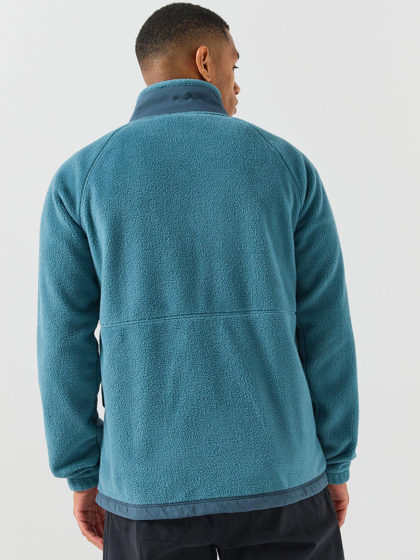 Image 2 of 5 of Craghoppers Mens Dades Full Zip Funnel Neck Fleece Jacket - Blue