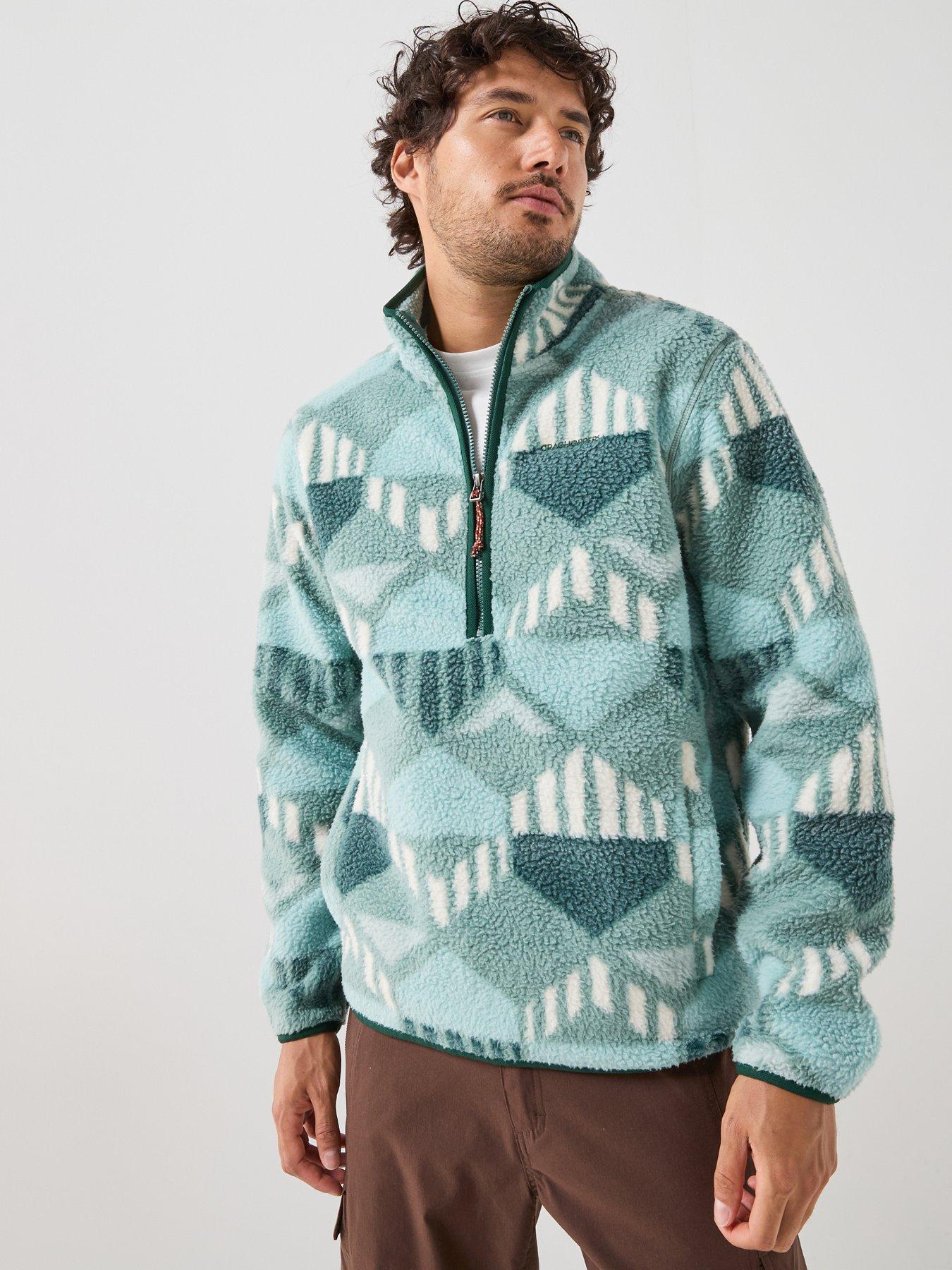 Craghoppers Mens Tatton Ii Half Zip Fleece -green