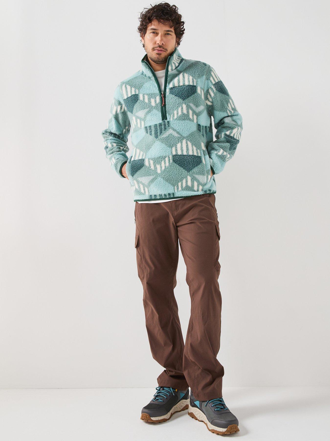 Image 3 of 6 of Craghoppers Mens Tatton Ii Half Zip Fleece -green