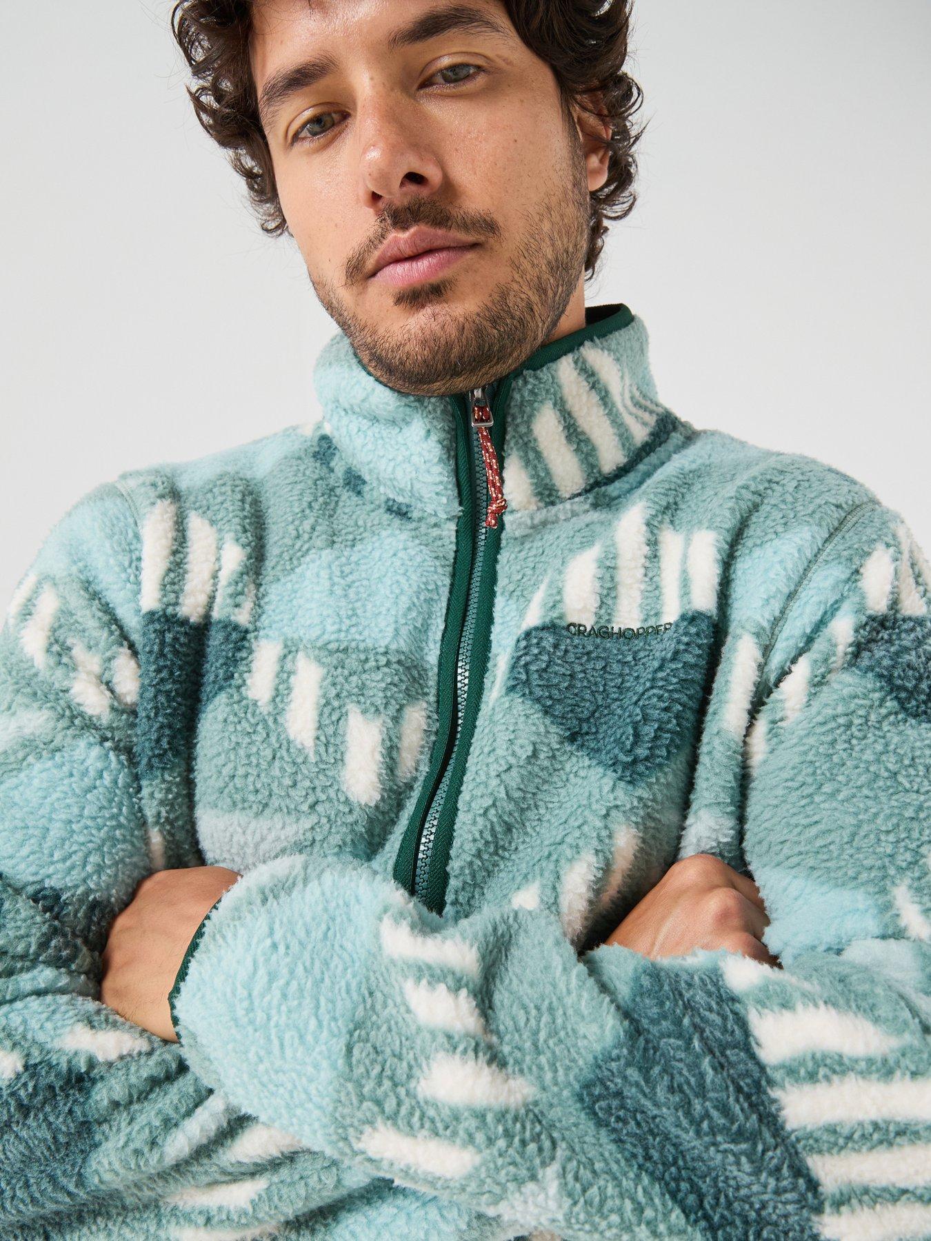 Image 4 of 6 of Craghoppers Mens Tatton Ii Half Zip Fleece -green