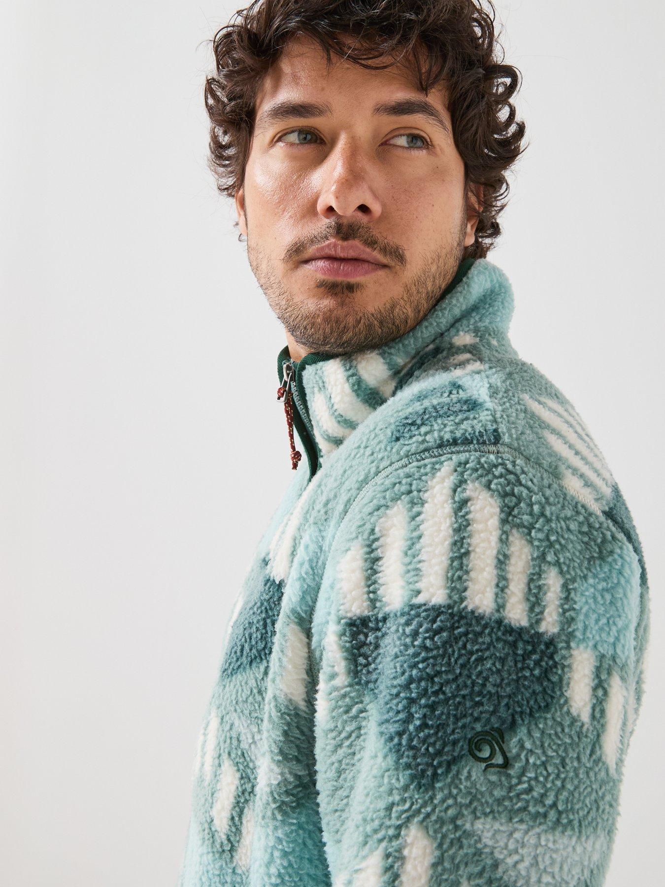 Image 6 of 6 of Craghoppers Mens Tatton Ii Half Zip Fleece -green