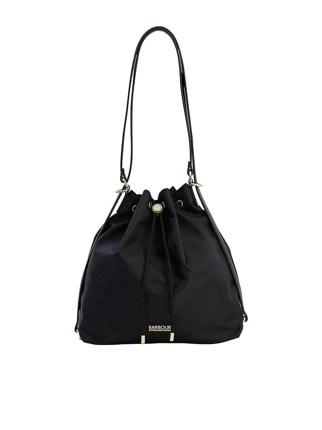 Barbour International Qualify Large Drawcord Tote Bag