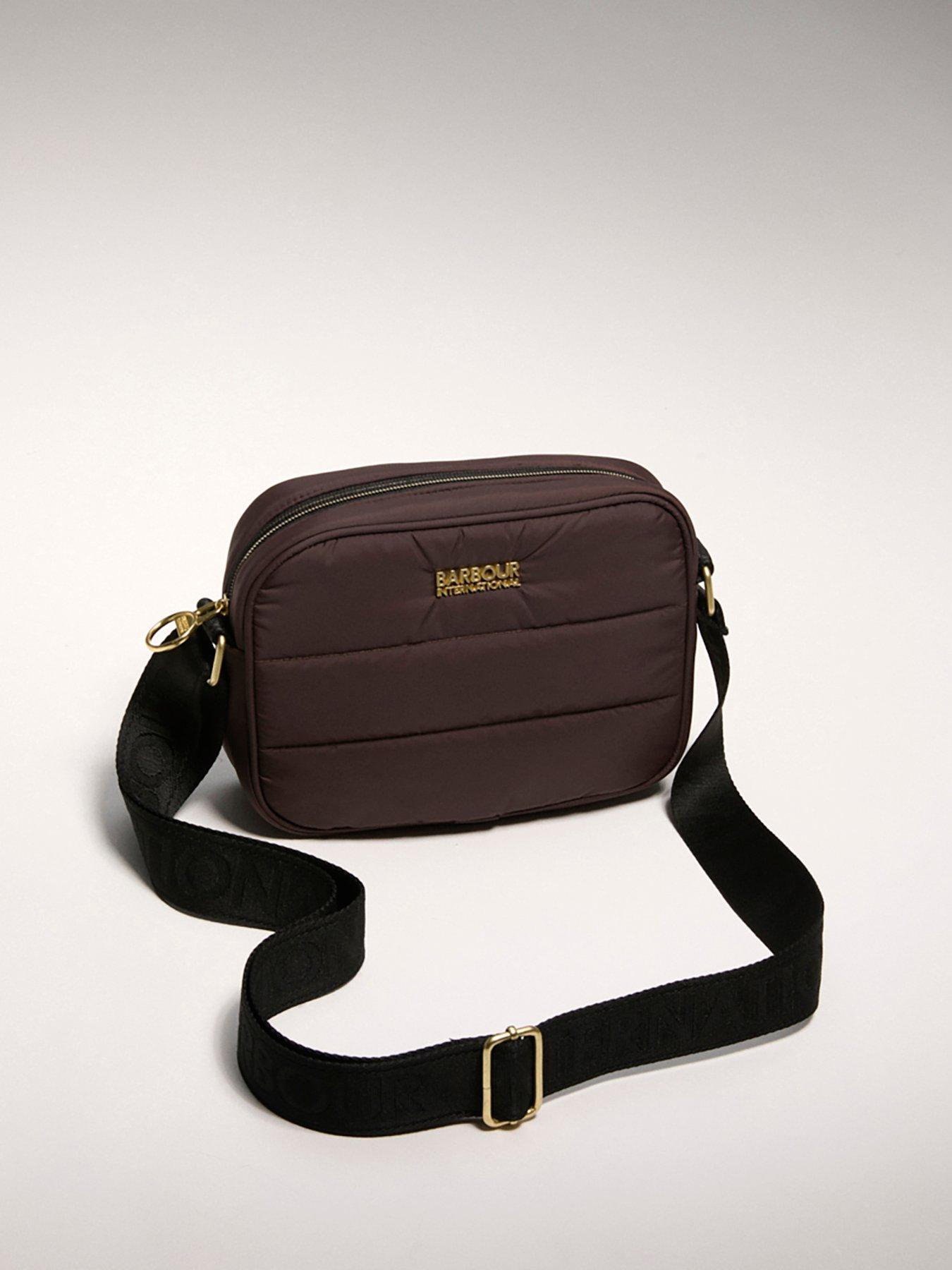 Image 3 of 4 of Barbour International Monaco Baffle Quilt Crossbody Bag