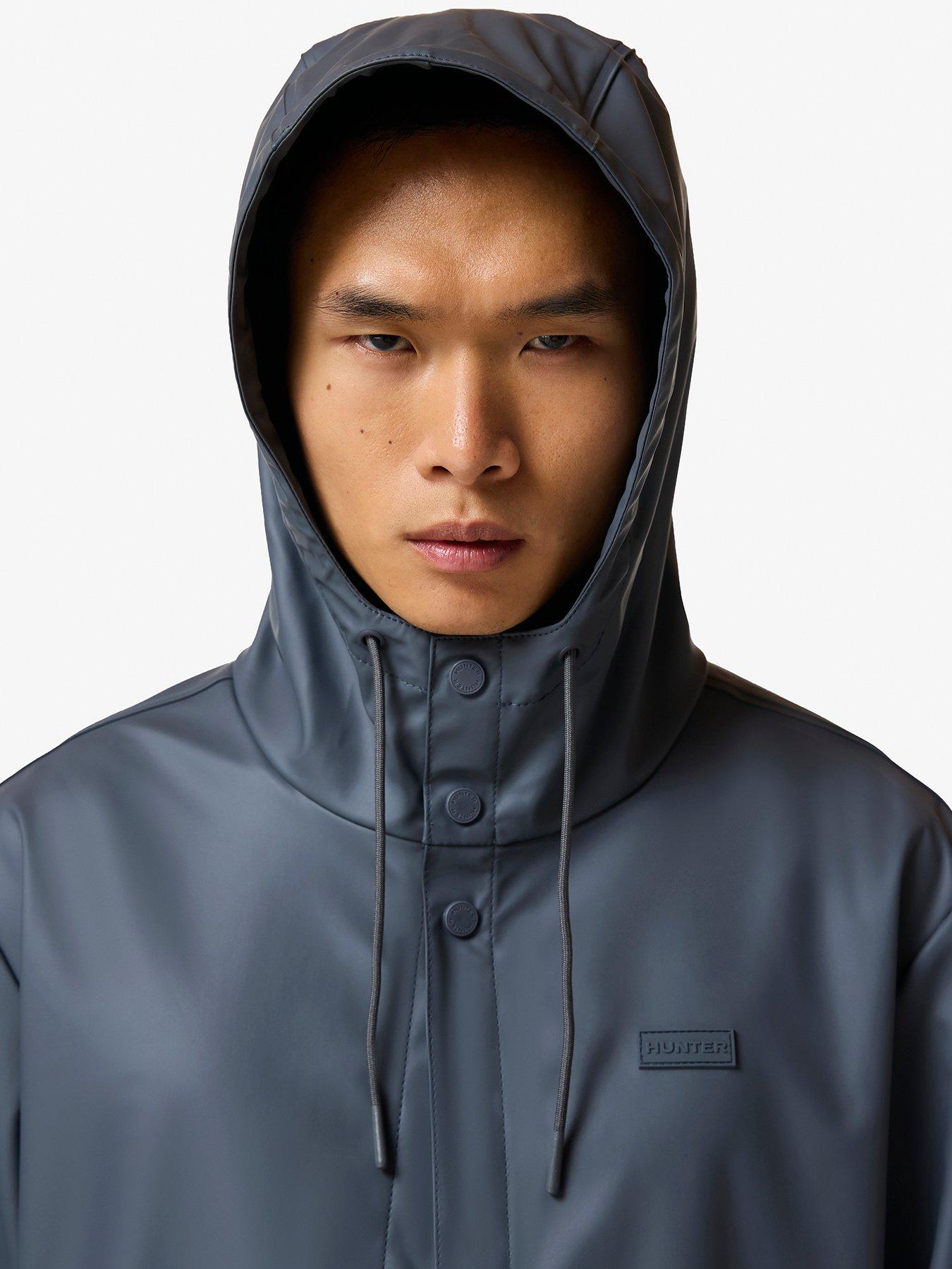 Image 4 of 6 of Hunter Mens Izzy Pu Hooded Jacket