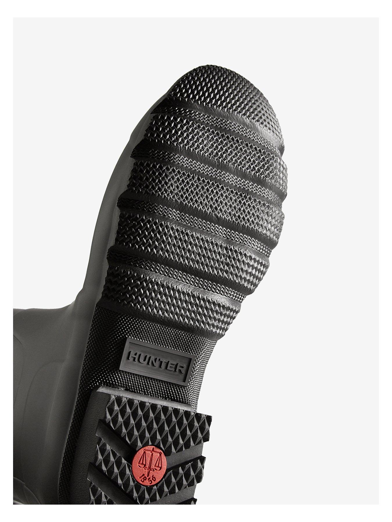 Image 4 of 4 of Hunter Mens Original Tall Side Adjustable Boot - Black