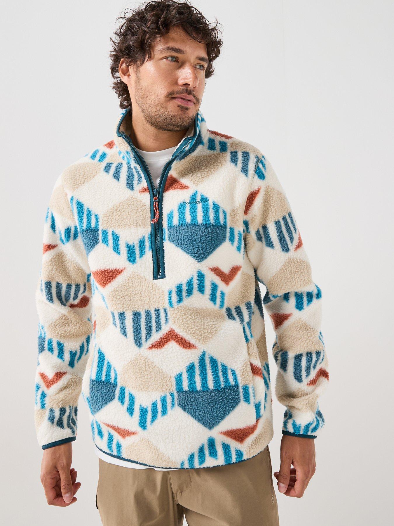 Image 1 of 6 of Craghoppers Mens Tatton Ii Half Zip Fleece -blue