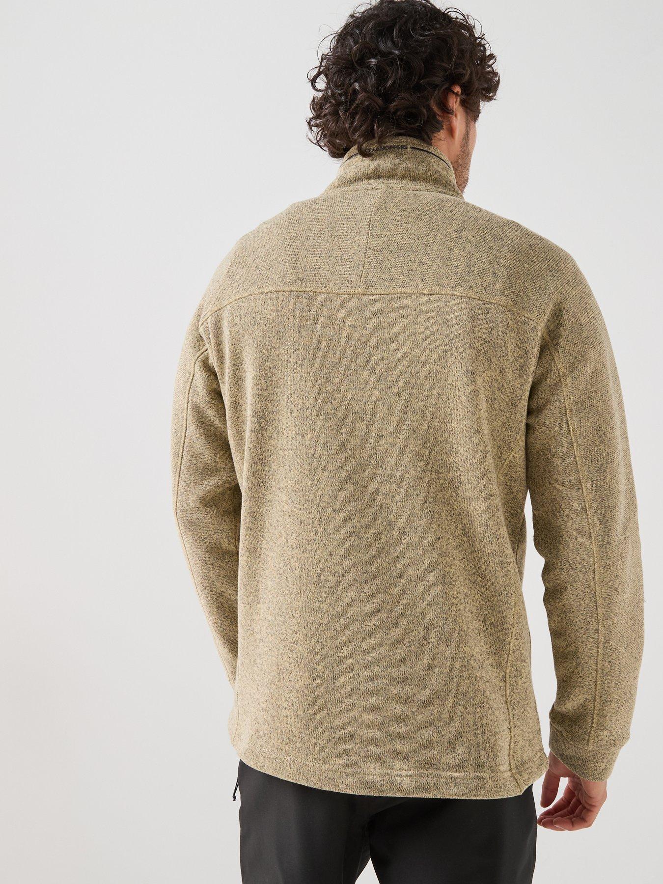 Image 2 of 6 of Craghoppers Mens Torney III Half Zip Stand Collar Fleece - Green