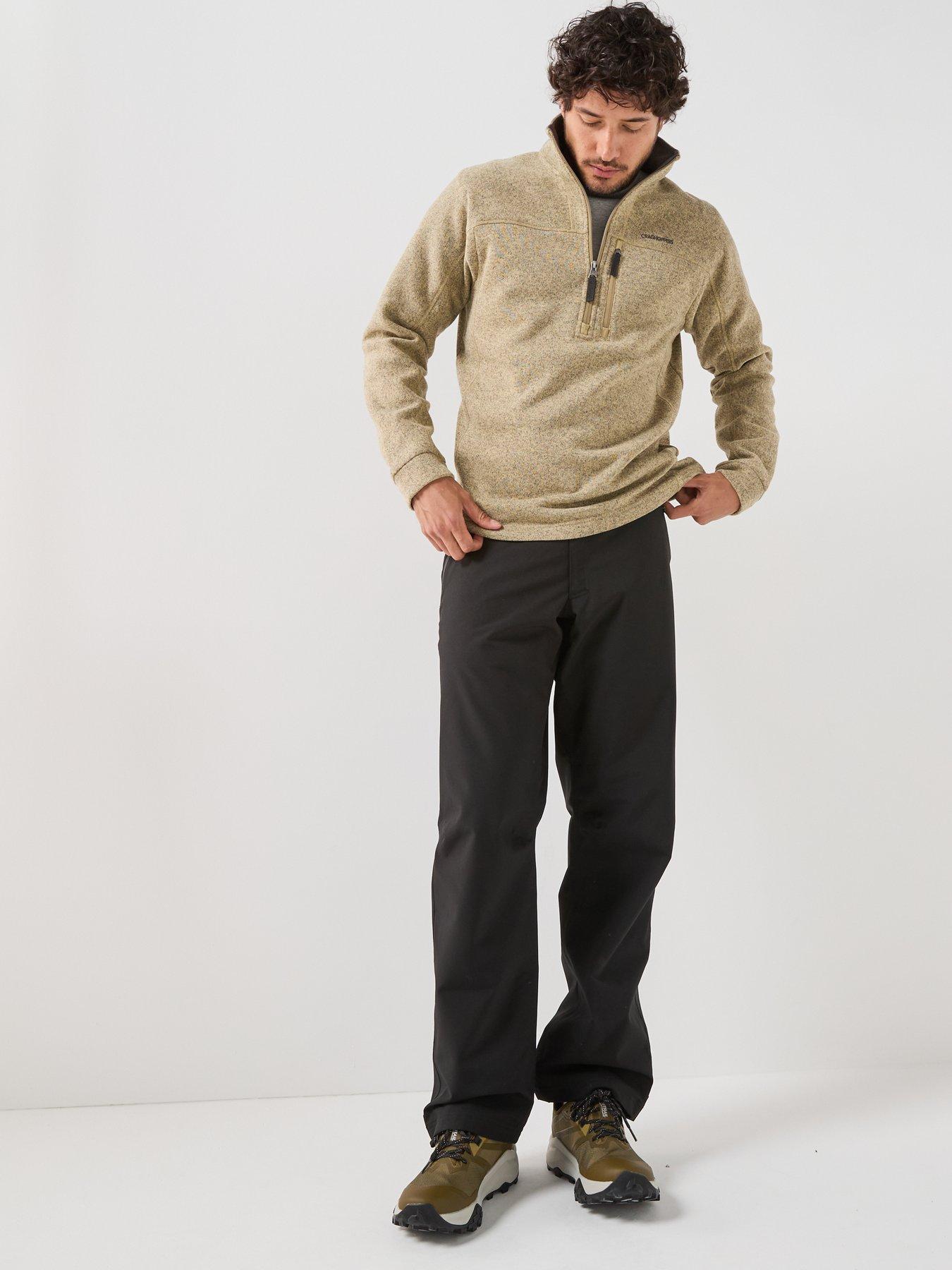 Image 3 of 6 of Craghoppers Mens Torney III Half Zip Stand Collar Fleece - Green