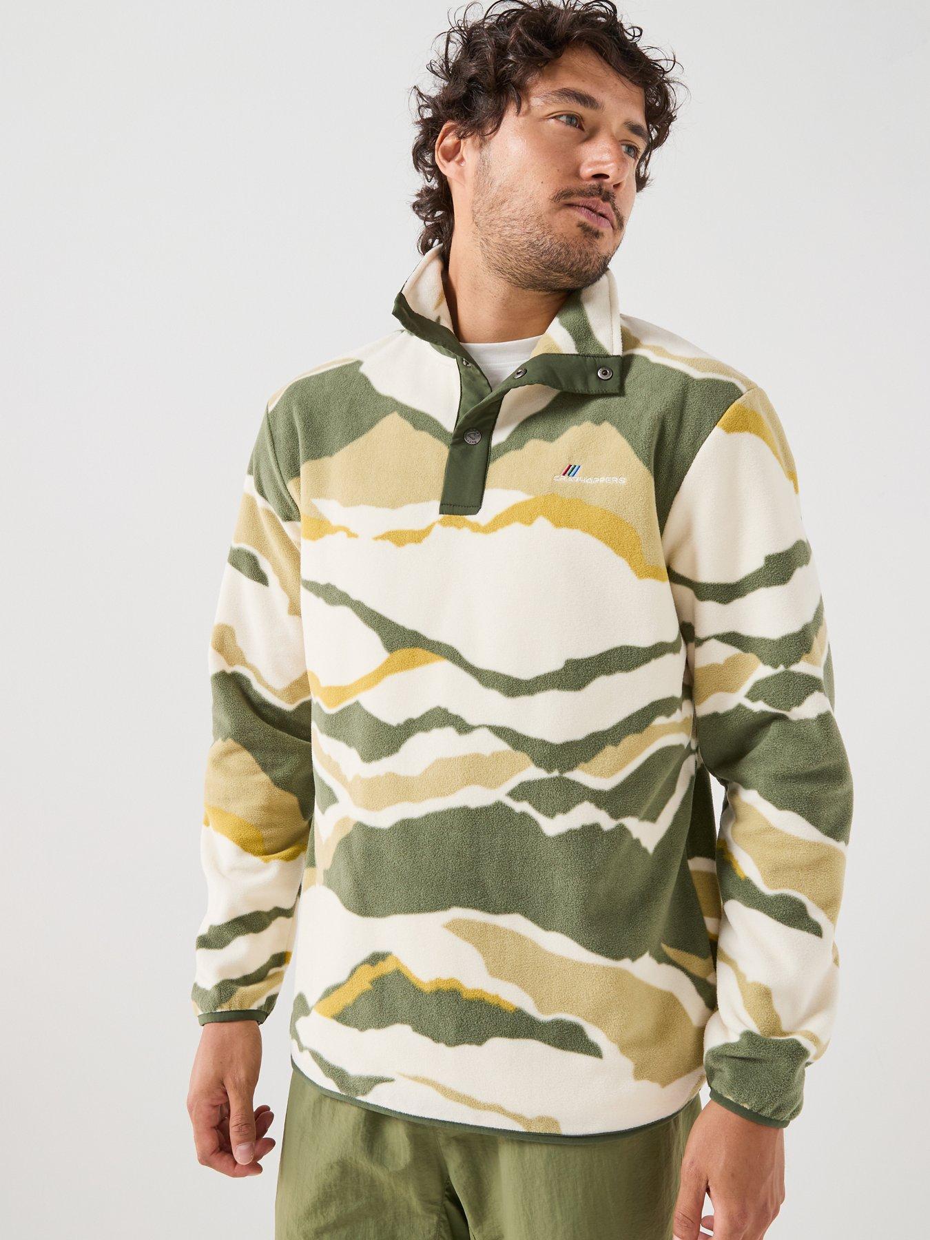 Craghoppers Mens Dewlish Ii Overhead Fleece -lagano Green