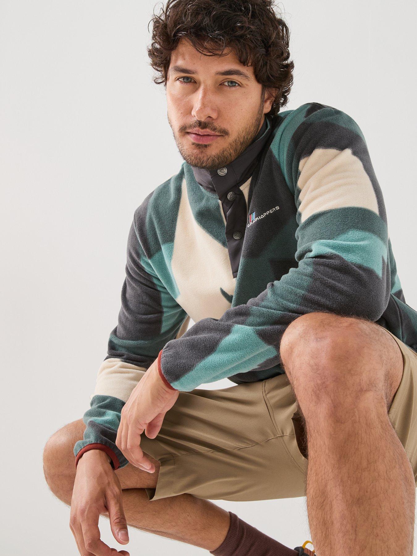 Image 4 of 6 of Craghoppers Mens Dewlish Ii Overhead Fleece -green Ridge