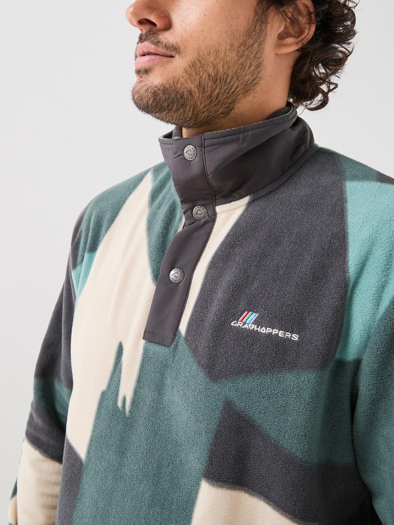 Image 5 of 6 of Craghoppers Mens Dewlish Ii Overhead Fleece -green Ridge