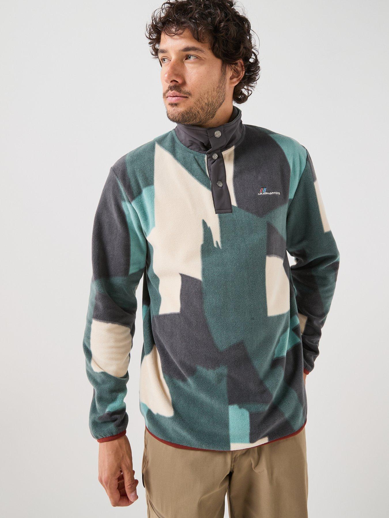 Image 6 of 6 of Craghoppers Mens Dewlish Ii Overhead Fleece -green Ridge