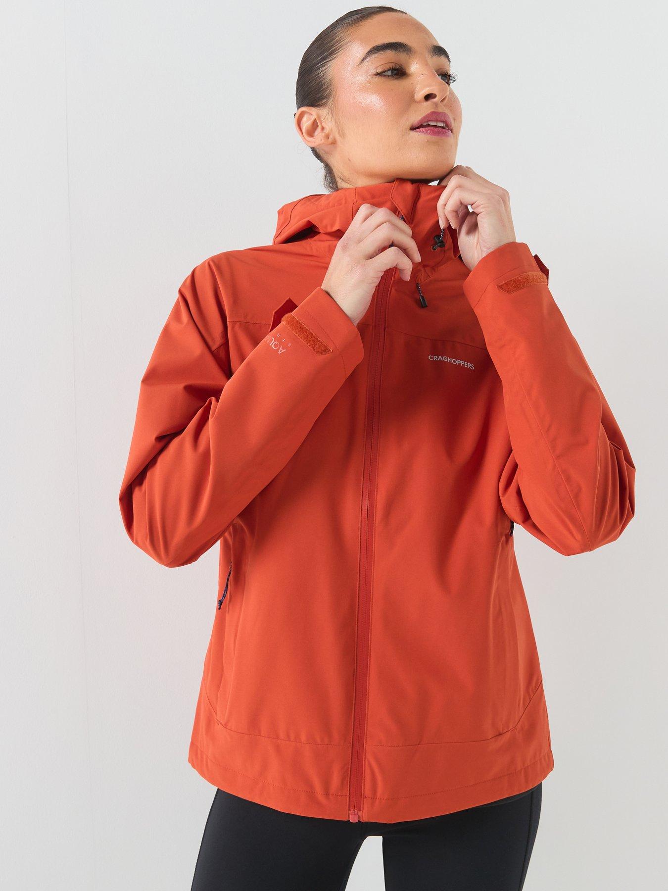Image 1 of 6 of Craghoppers Womens Zohra Waterproof Shell Jacket -orange