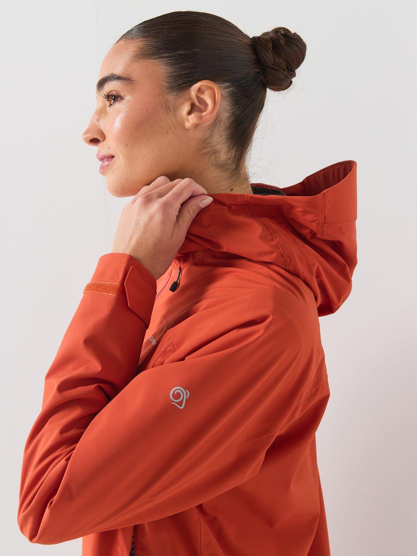 Image 5 of 6 of Craghoppers Womens Zohra Waterproof Shell Jacket -orange