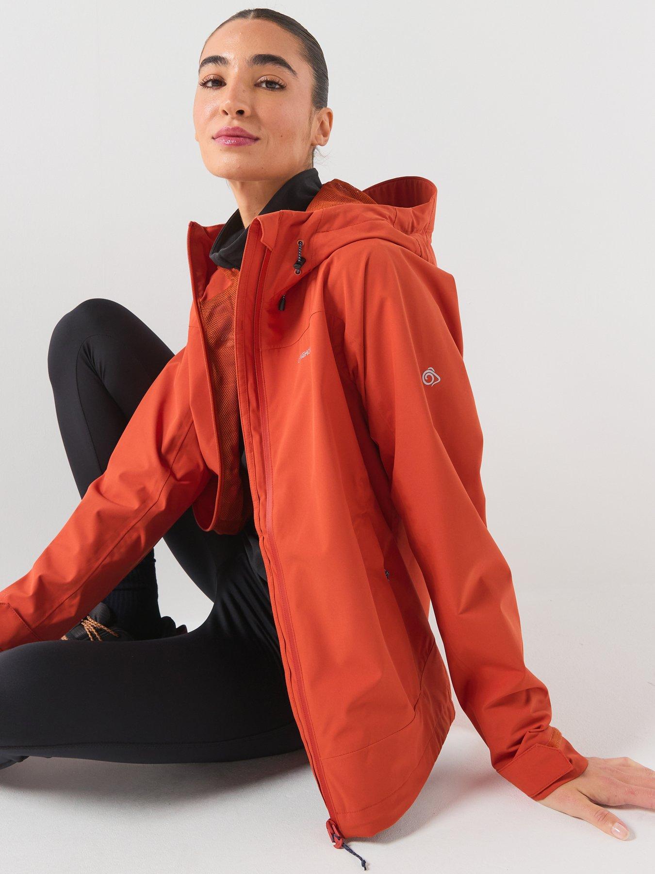 Image 6 of 6 of Craghoppers Womens Zohra Waterproof Shell Jacket -orange