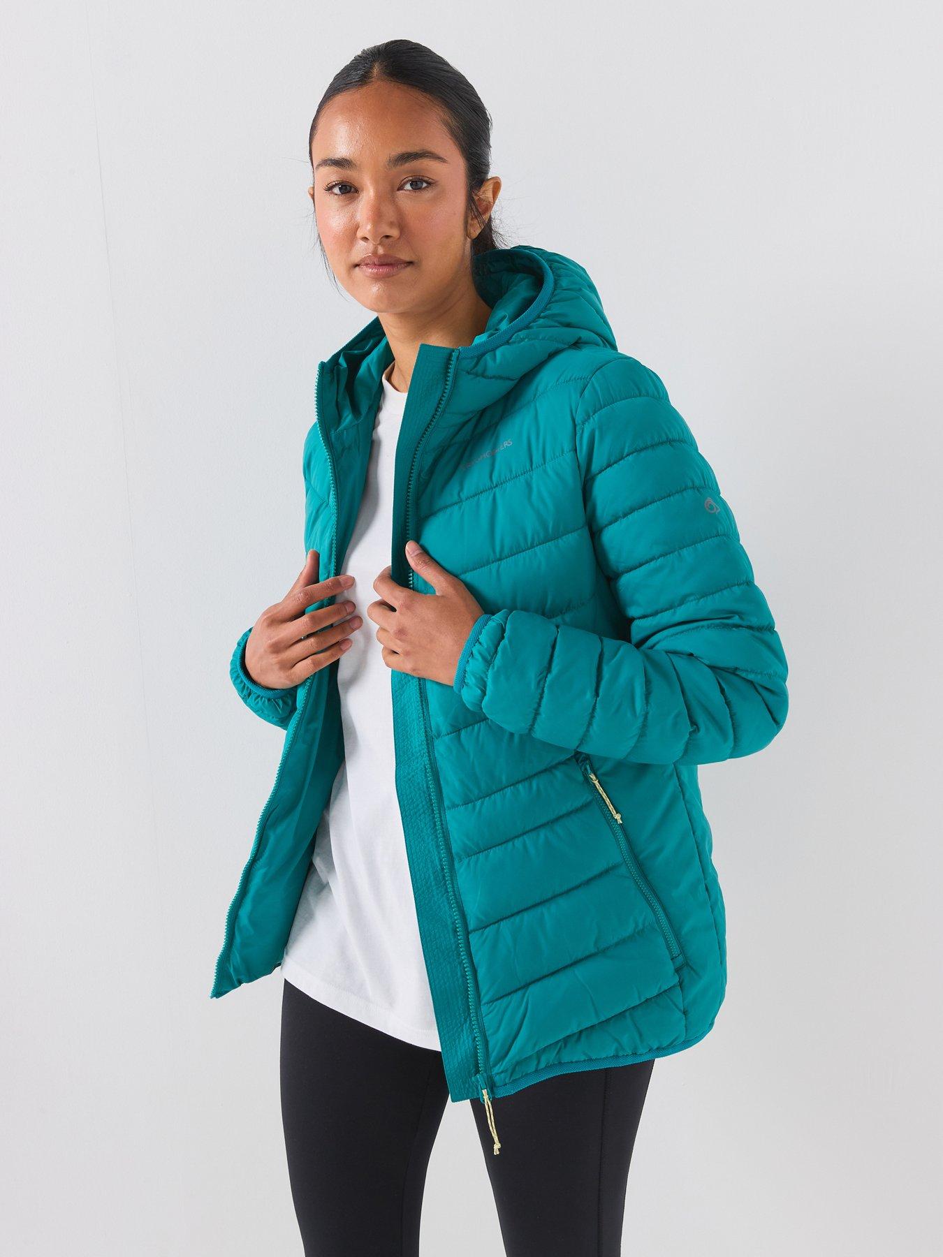 Image 1 of 6 of Craghoppers Womens Compresslite Ix Hooded Jacket -blue