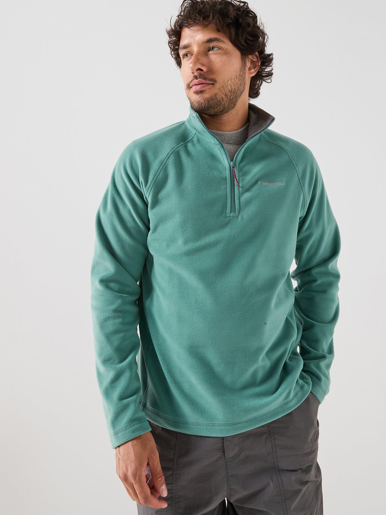 Craghoppers Mens Corey Vi Half Zip Fleece -green