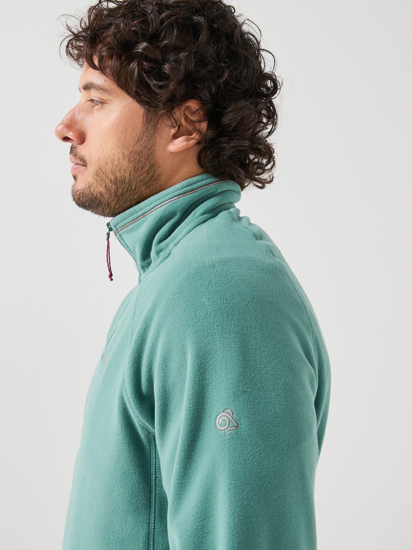 Image 5 of 5 of Craghoppers Mens Corey Vi Half Zip Fleece -green