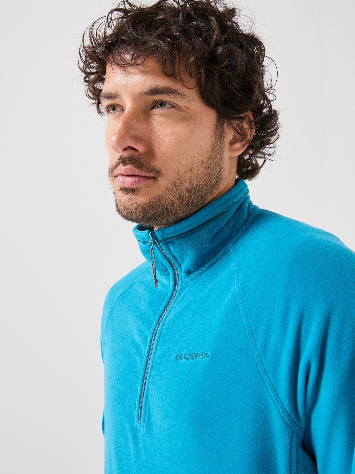 Image 4 of 6 of Craghoppers Mens Corey Vi Half Zip Fleece -river Blue