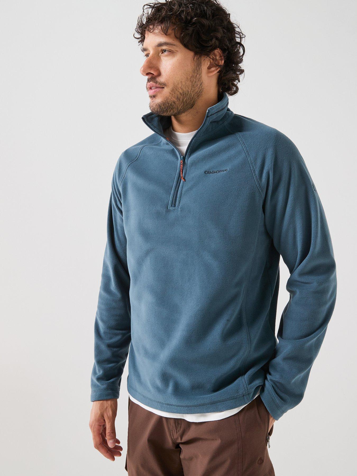 Craghoppers Mens Corey Vi Half Zip Fleece -blue Stone