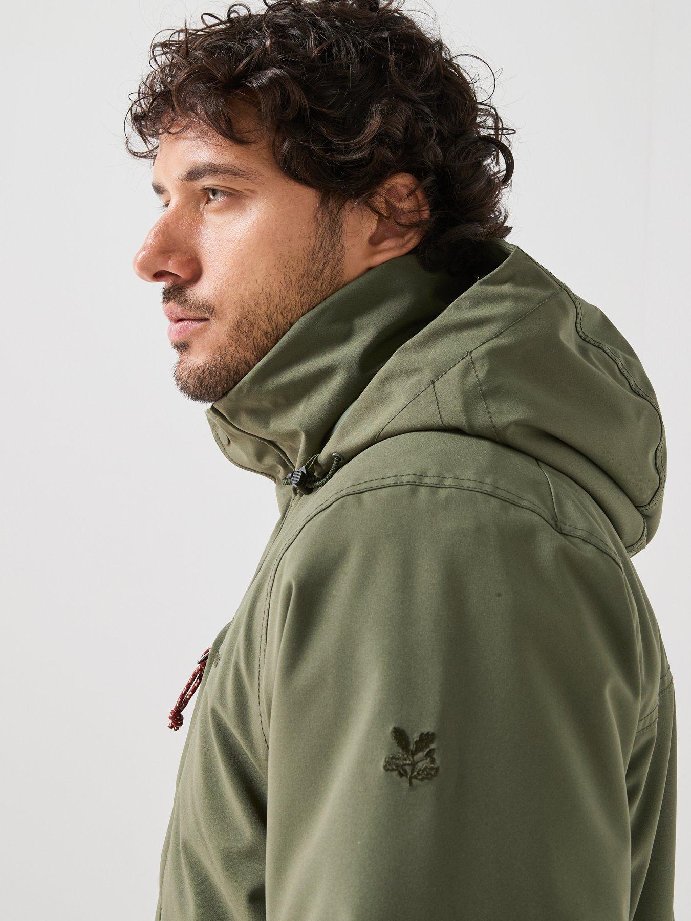 Image 4 of 6 of Craghoppers Mens National Trust Padley Ii Waterproof Insulated Jacket -green