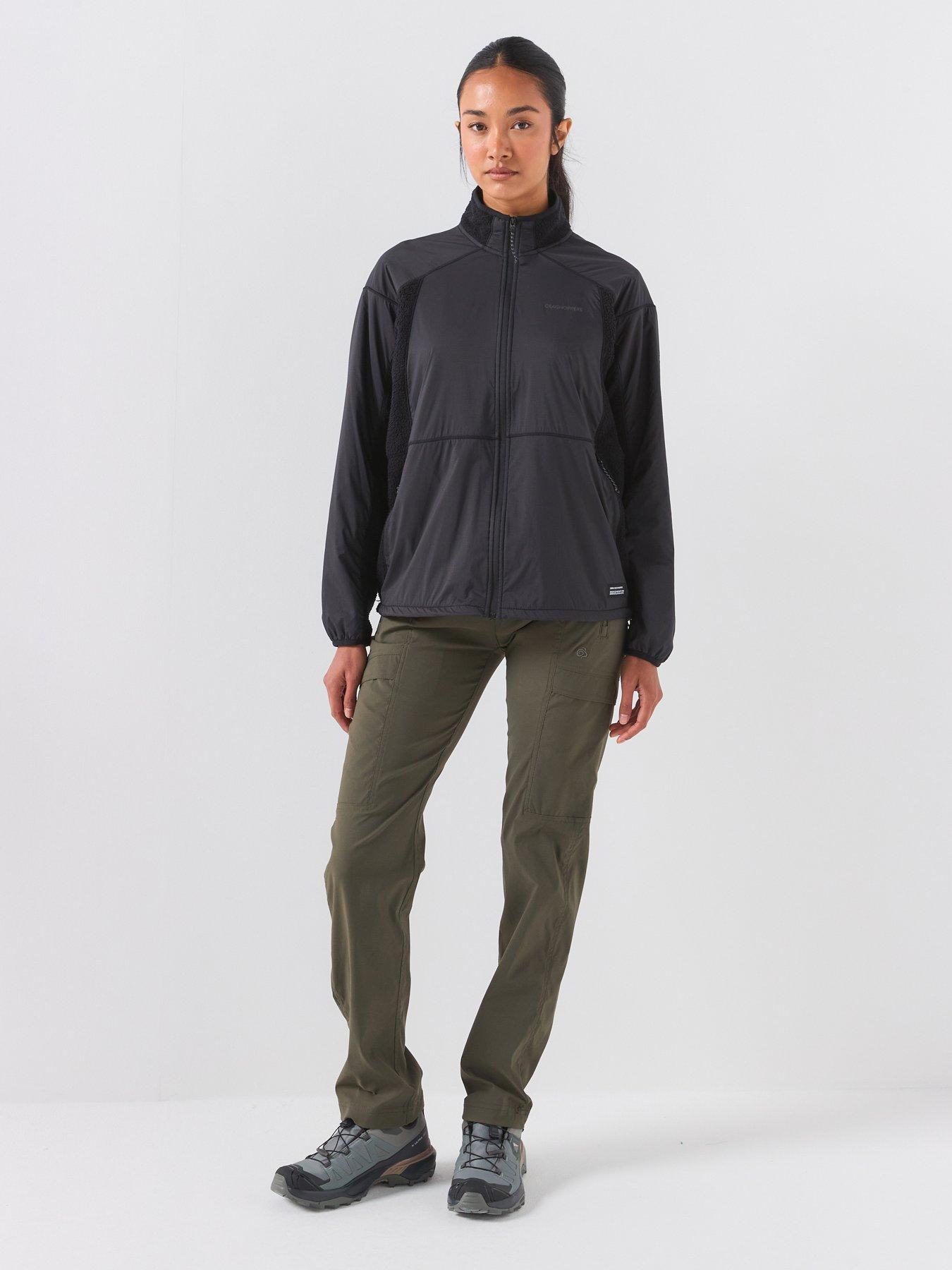 Image 3 of 6 of Craghoppers Womens Compresslite Hybrid Fleece Jacket -black